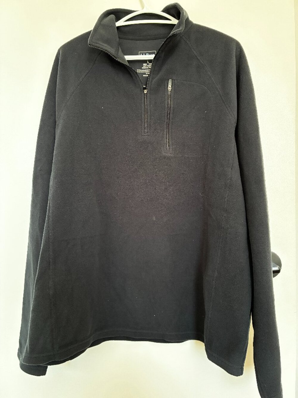 LL Bean quarter zip pull over